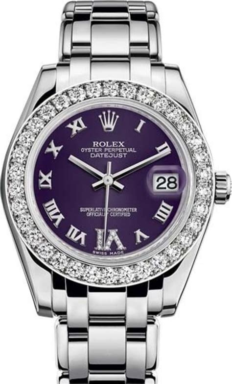 Rolex Datejust Pearlmaster 34 White Gold 